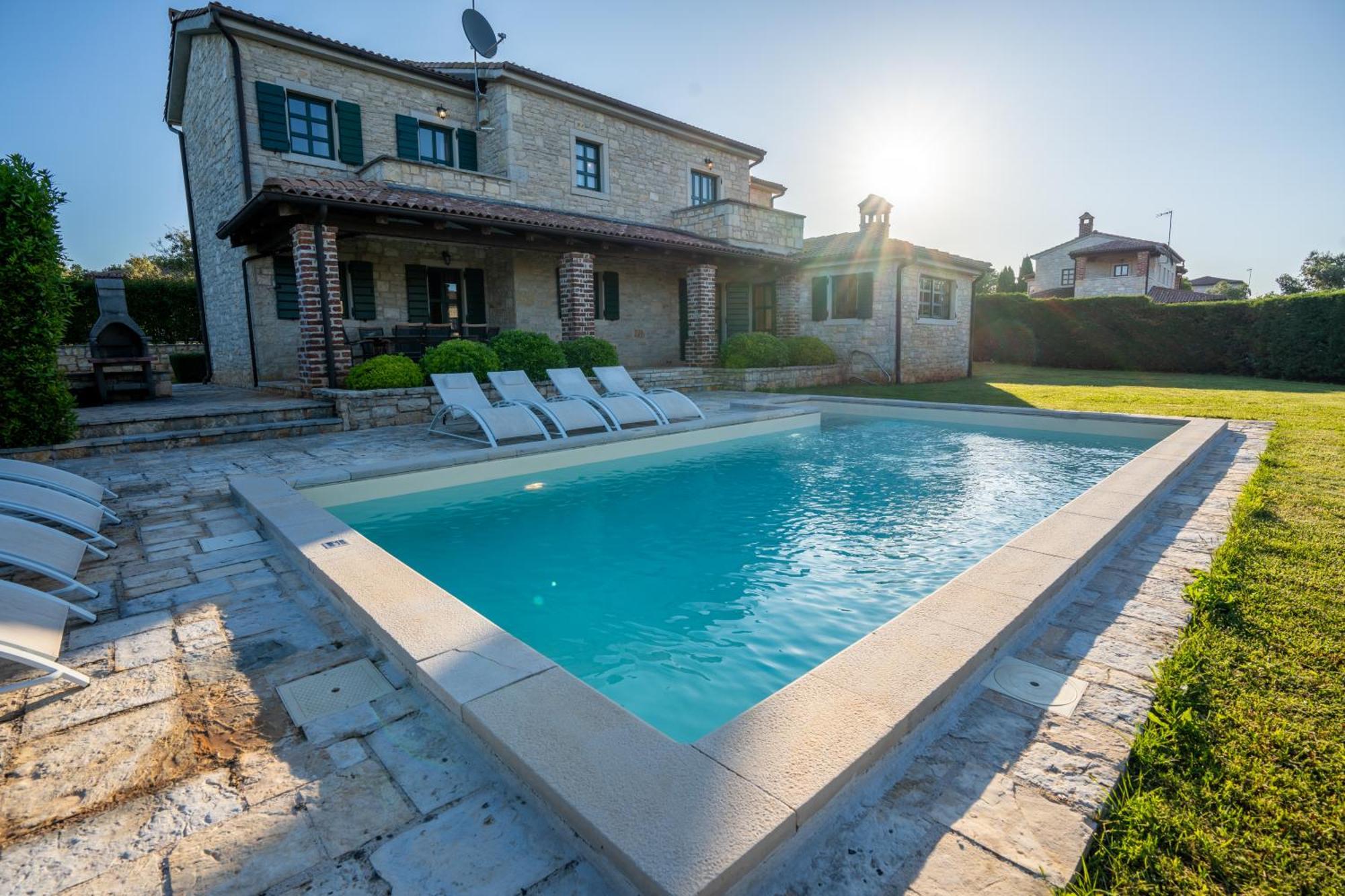 Theblueview Villas Near Porec Sveti Lovrec Pazenaticki Luaran gambar